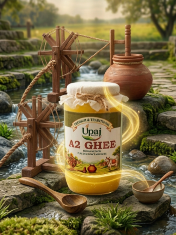 A2 Cow ghee Manufacturing Company in Noida - Upaj Food A2 Desi Cow Ghee